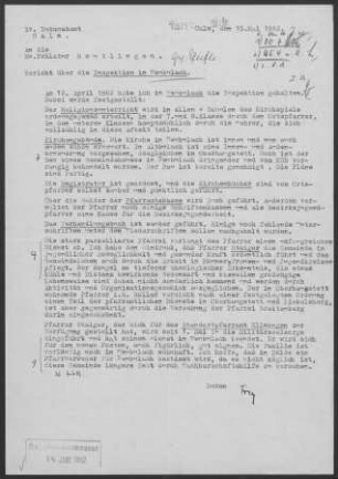 Neubulach mit Altbulach, Liebelsberg und Oberhaugstett: Inspektionsbericht 1962