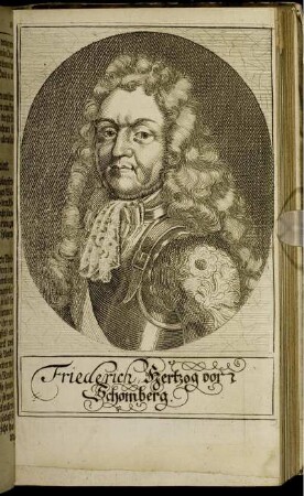Illustration "Friederich, Hertzog von Schomberg"