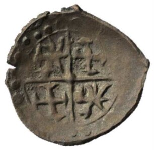 Fundmünze, Pfennig (Schüsselpfennig), 1598 - 1635