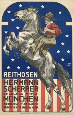 Reithosen. Hermann Scherrer München