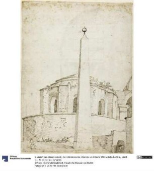 Der Vatikanische Obelisk und Santa Maria della Febbre