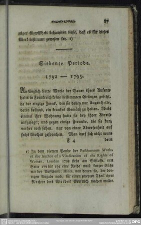Siebente Periode. 1792 - 1795