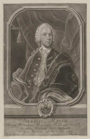 Bildnis des Immanuel Rjeger