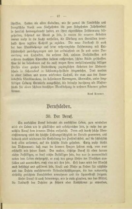 Berufsleben