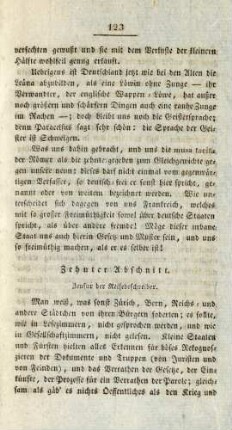 Zehnter Abschnitt