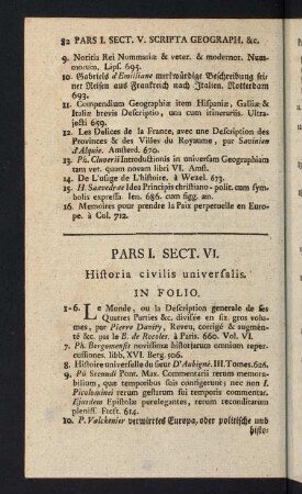 82-112, Pars I. Sect. VI. - Pars I. Sect. VII.