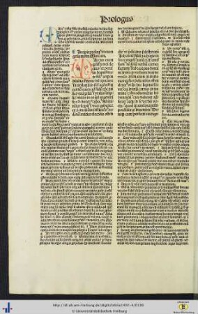Prologus in evangelium secundum Marcum cum expositione