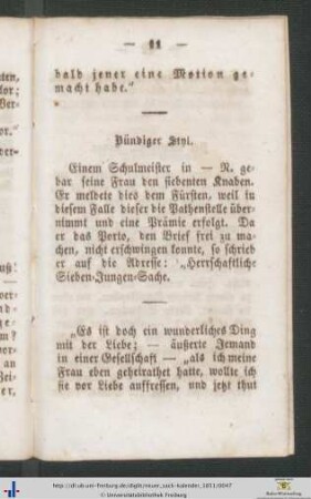 Bündiger Styl.