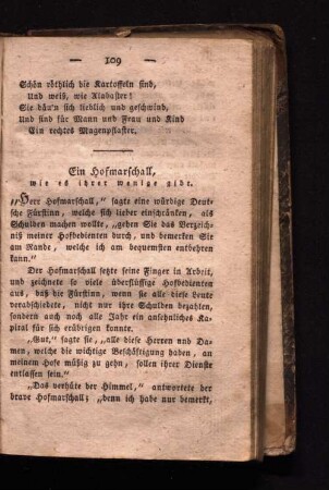Ein Hofmarschall.
