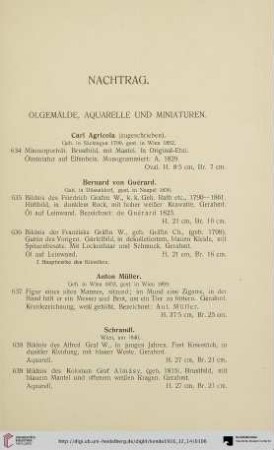 Nachtrag (Nr. 634-665)