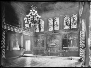Karlsruhe Rathaus Bürgersaal Innenansicht nach Südwesten