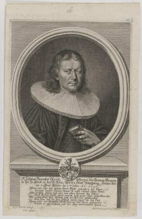 Bildnis des Johann Baptista Rentz