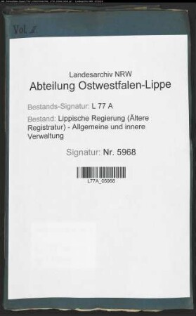 Anstellung der Amtschirurgen für die Ämter Varenholz und Sternberg, Bd. 2
