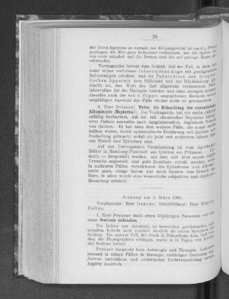 Sitzung am 7. März 1905.