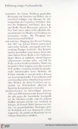 Erklärung einiger Fachausdrücke