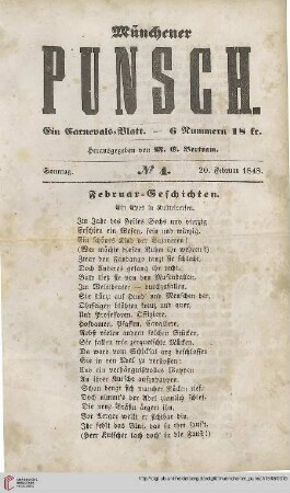 No. 4 (20. Februar 1848)