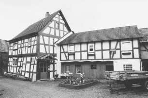 ''Im Gässi 27'' (Fachwerkwohnhaus); Gelnhausen, Am Lindenbrunnen 27
