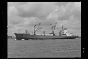 Santa Monica ex Gutenfels (1970), HSDG.- Hamburg-Südamerikanische Dampfschifffahrts-Gesellschaft (Eggert & Amsinck), Hamburg