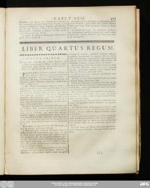 Liber Quartus Regum.