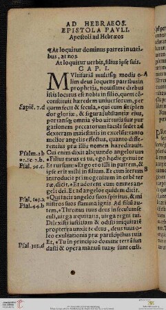 Epistola Pavli Apostoli ad Hebræos