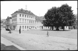 Lobositz. Marktplatz