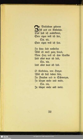 [Zu Bethlehem geboren]