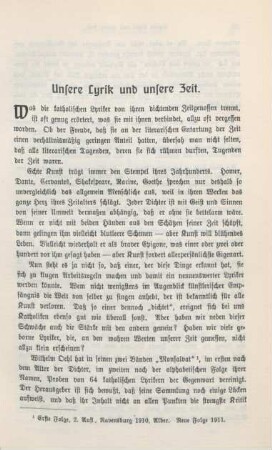 31-45 Unsere Lyrik und unsere Zeit