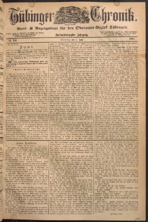 1. Juni (Nro. 126) - 6. Juni (Nro. 130)