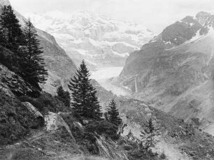 Nordlandfahrt 1932. Norwegen. Gletscher Briksdalsbreen