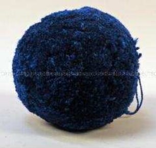 Christbaumschmuck: Blauer Bommel