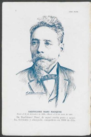Bartolomé Masó Marquez - Nació el 21 de diciembre de 1830. - Murió el 14 de junio de 1907.