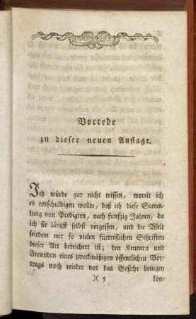 Vorrede zu dieser neuen Auflage.