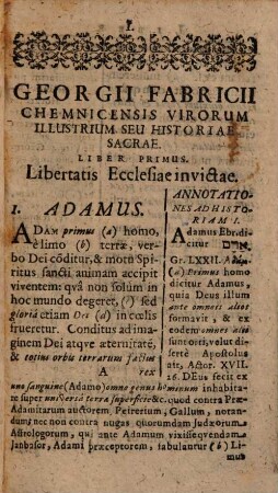 Georgii Fabricii Historiarum Sacrarum Libri Decem