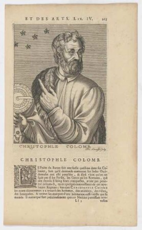 Bildnis des Christophle Colomb