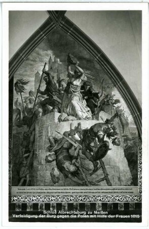 Meißen. Albrechtsburg, Belagerung durch die Polen