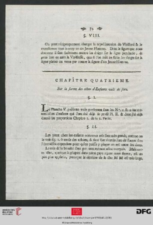 Chapître quatrième