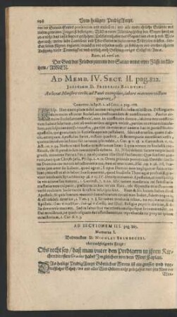 Ad [...] Sect. II.