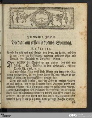 [Predigten Advent bis Epiphanias]