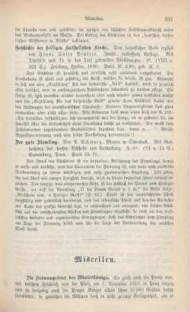 331-340 Miscellen