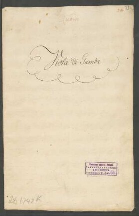 Viola di gamba