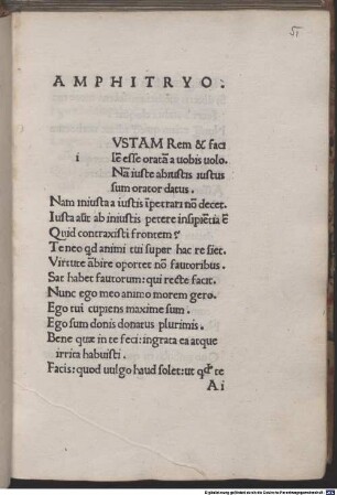 Plautina dicta memoratu digna : mit Widmungsbrief des Autors an Johannes Meltius