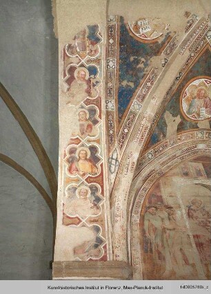 Freskenzyklus mit Evangelisten und Aposteln