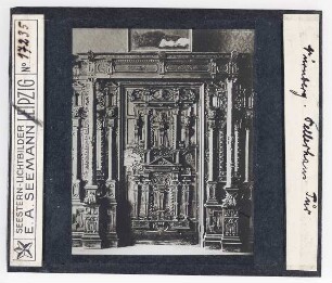 Nürnberg: Pellerhaus, Tür (Seestern-Nr. 17235)