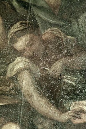 Diana und Apollo töten die Kinder der Niobe