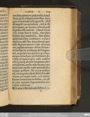 De oris ve[n]triculi affectibus. C. 5.