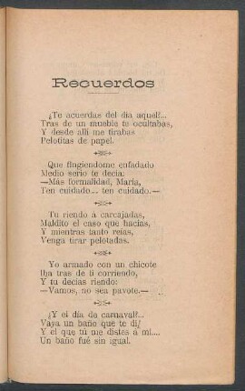 Recuerdos