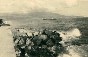 Hafenbau Ponta Delgada Azoren, Portugal, 1937-1940