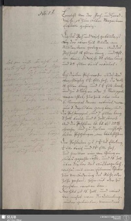 Bericht von der Poch- und Heerd-Wäsche, so zum alten Morgenstern Erbstolln gehörig