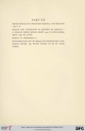 Part VII (No. 1119 - 1329)