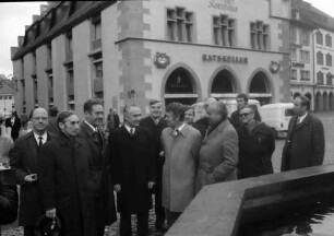 Freiburg: Münsterplatz; Regierung von Basel Land (Schweiz) in Freiburg